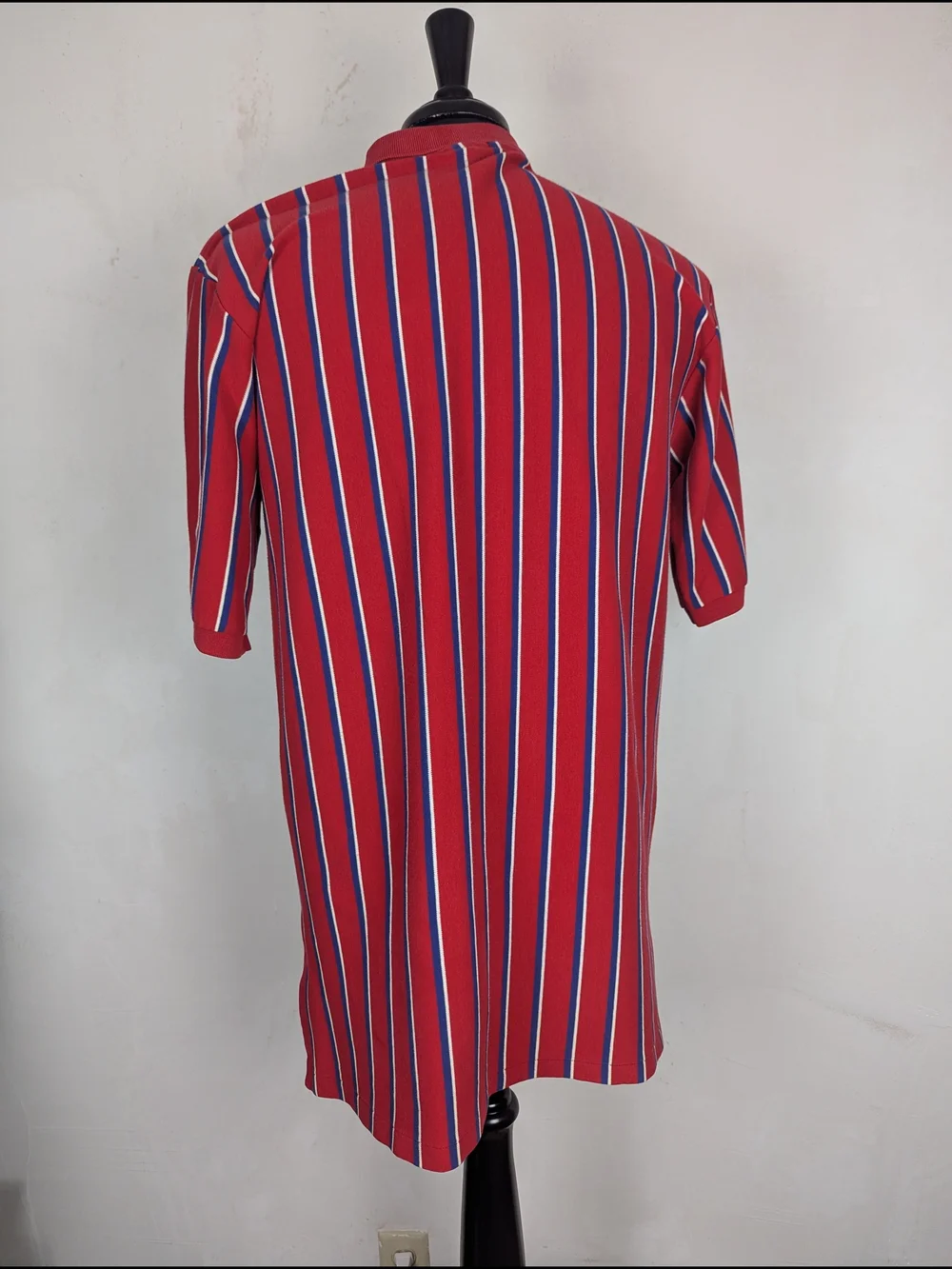 Vintage Polo by Ralph Lauren Red Polo with Blue & White Stripes